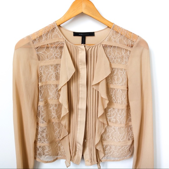 BCBG Silk Blouse - Picture 2 of 4